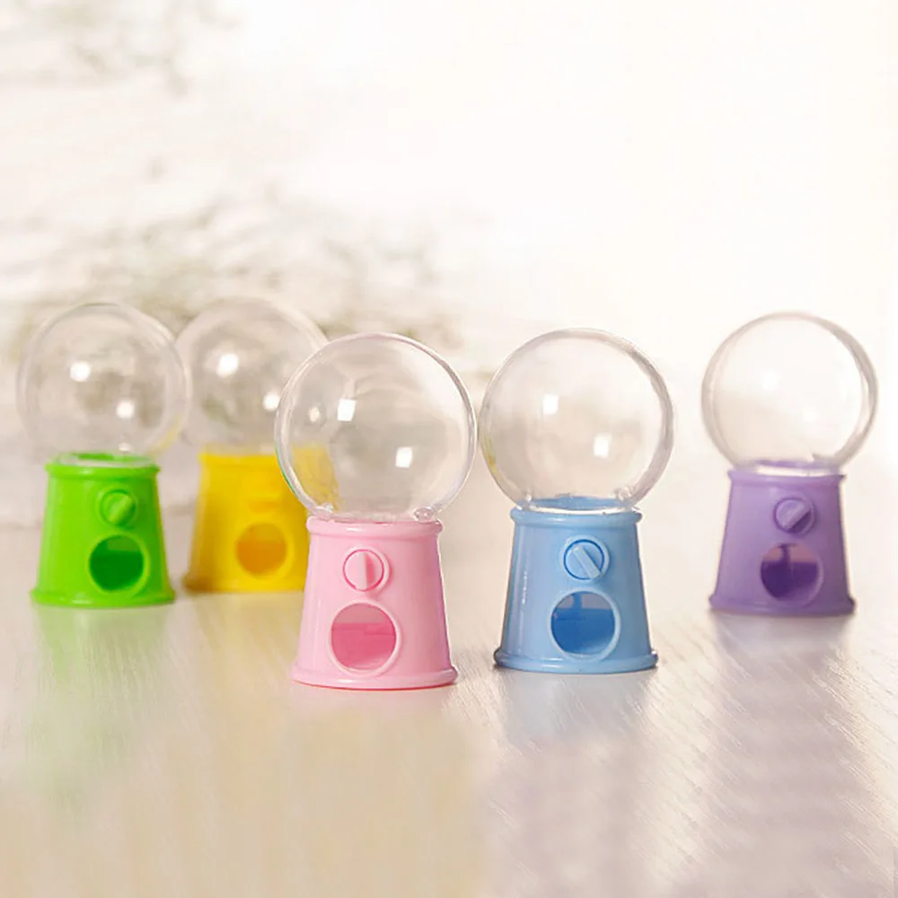 12 шт. милый Креативный светильник-колба для конфет многоцветный милый гашапон машина мини-коробка пластиковая коробка для хранения