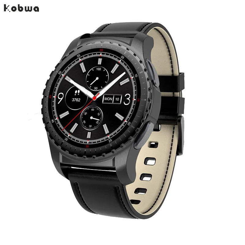 

KW28 Bluetooth Smart Watch Pedometer Heart Rate Monitor Call/SMS Reminder for IOS Android Waterproof Men Smartwatch Wearable 88