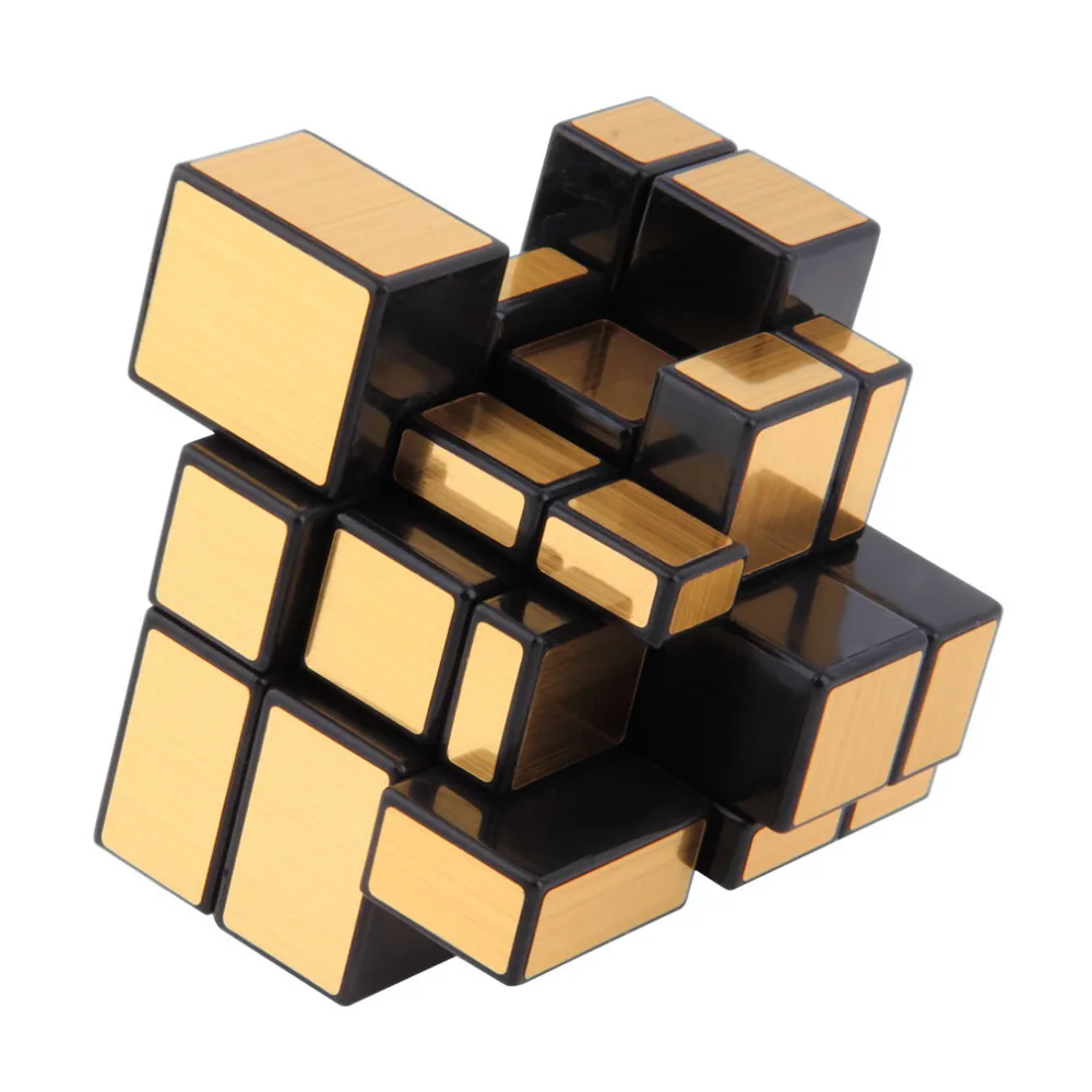 Волшебный куб новинка 3x3x3 компактные и портативные зеркальные блоки серебряная
