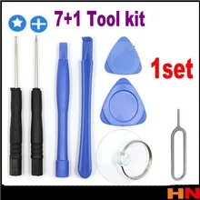 1 комплект = 8 шт. Ремонт Заменить открытый Прай Набор инструментов отверток для Iphone 4 4s 4G 5 5S 5c 6 6S plus для iPod ручные инструменты и булавки