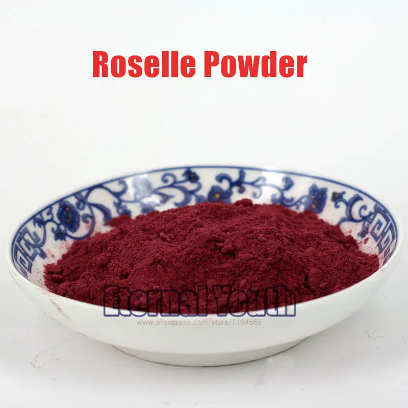 

Roselle Extract Powder ( Hibiscus sabdariffa L.) 100g 100% Pure Naturanl Plants Extract Powder
