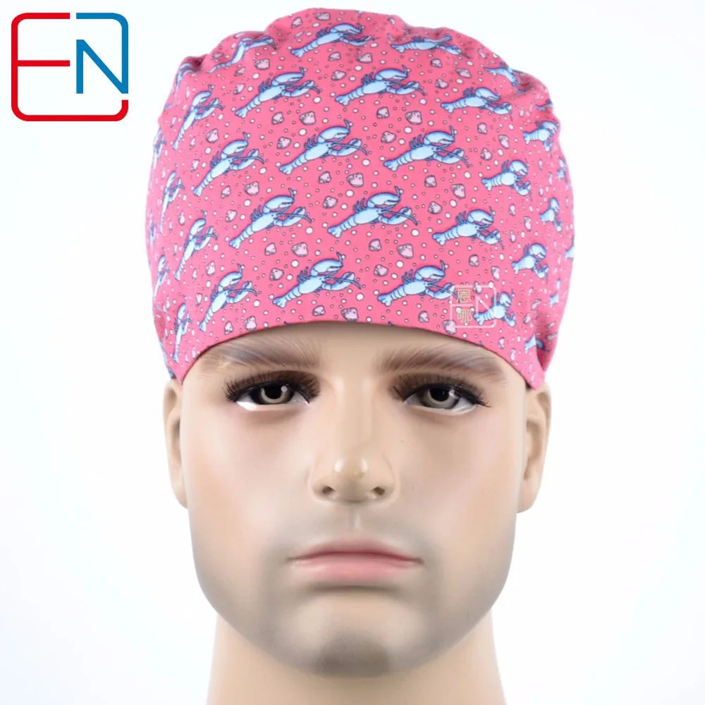 Hennar high quality medical caps,100 cotton 3 sizes for choice men