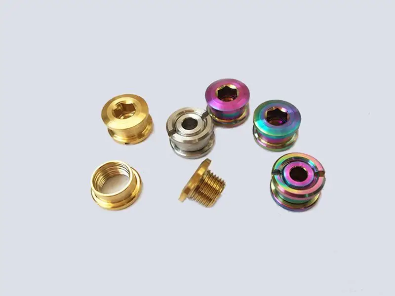 

Ti/Golden/Rainbow GR5 Titanium Screw & Nut For MTB Rear Deraileur Hook Dropout