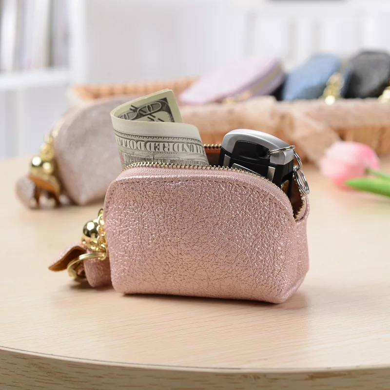 XZXBBAG, модный кошелек с кисточками и цветами, женский маленький кошелек на застежке, маленький кошелек для девочек, сумка, мини-кошелек, XB102