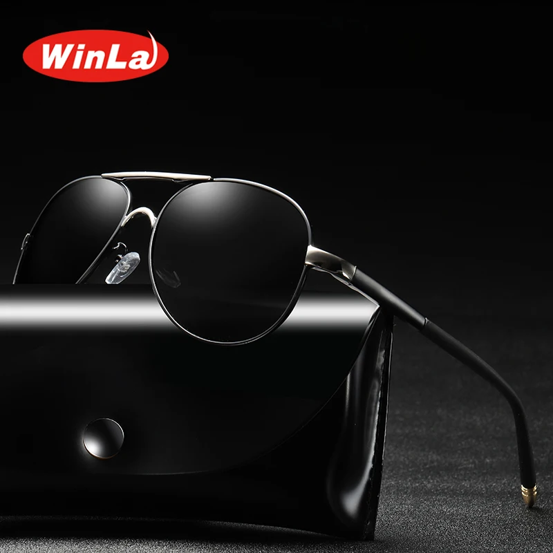 Winla новые дизайнерские мужские солнцезащитные очки модные крутые
