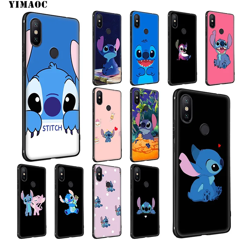 

YIMAOC Cartoon Lilo Stitch Soft Silicone Case for Xiaomi Redmi 7A Note 7 6 6A 5 4 4X 4A 5A 5 S2 Plus K20 Pro Lite