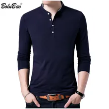 BOLUBAO, бренд, мужские рубашки поло, модный стиль, Весенняя рубашка поло, Мужская Однотонная футболка, топ, повседневная мужская рубашка Поло