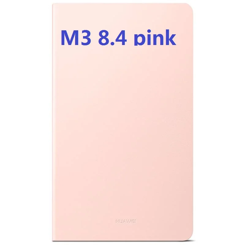 Кожаный флип-чехол для huawei Mediapad M3 8," Mediapad M3 lite 8,0" 1" кожаный чехол с функцией сна/пробуждения - Цвет: M3 8.4 pink