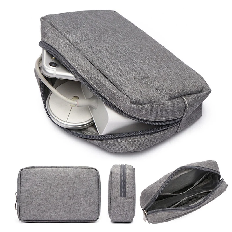 TAOSCIL-Travel-Digital-Storage-Bag-Zipper-Case-for-Earphone-Accessories-Charger-Mouse-Data-Cable-USB-Storage