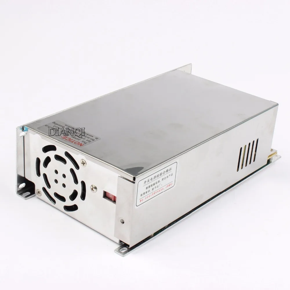 

DIANQI switching power supply 600W 12V 13.5V 15V 24V 36V 48V ac to dc power supply Input 110v 220v ac dc converter good quality