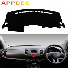 APPDEE для Kia Sportage R 2010 2011 2012 2013 автомобильный Стайлинг автомобиля чехлы тире коврики козырек от солнца приборной панели навес от солнца изготовленный на заказ