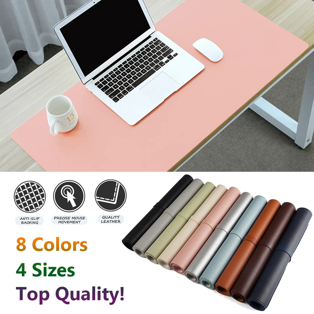 

1PC Top Quality Large Leather Office Soft Computer Desk Mat Modern Table Game Keyboard Mouse Pad Laptop Cushion