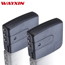 Wayxin Motocicleta Interfone 2 Pcs Fones de ouvido do Capacete Interfone Bateria Removível Comunicador Motocicleta Two-Way Moto Capacete