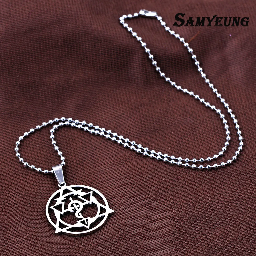 Samyeung Anime FULLMETAL ALCHEMIST Link Chain Necklaces Man Cosplay