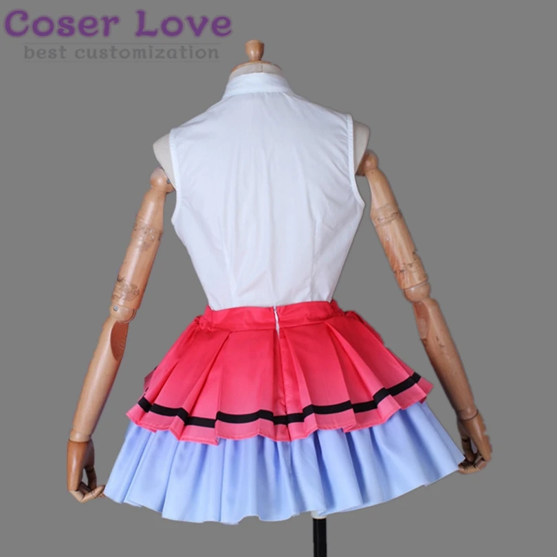 Lovelive Солнечный свет Aqours следующий сверкающие Over the Rainbow охара Мари Косплэй костюм; карнавальный костюм на Хэллоуин и Рождество; костюм