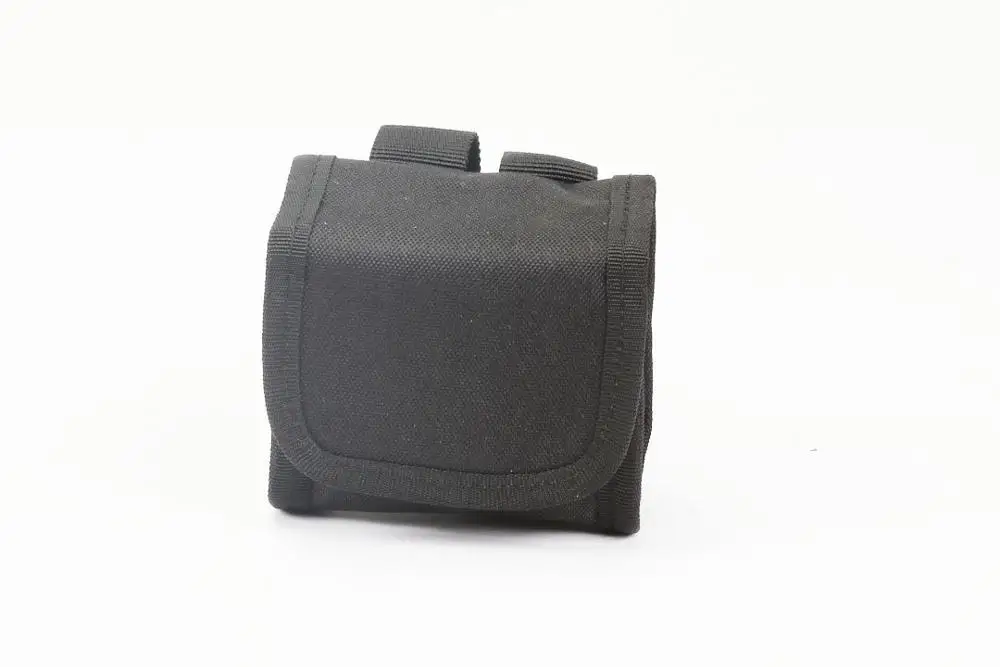 Tactical Molle Pouch 6 Round Shot gun Shotshell Reload Holder Mag Bag 12 Gauge/20G Magazine Pouch Ammo Round Cartridge Holder - Цвет: BK