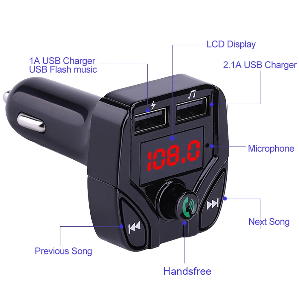 Bluetooth FM 8