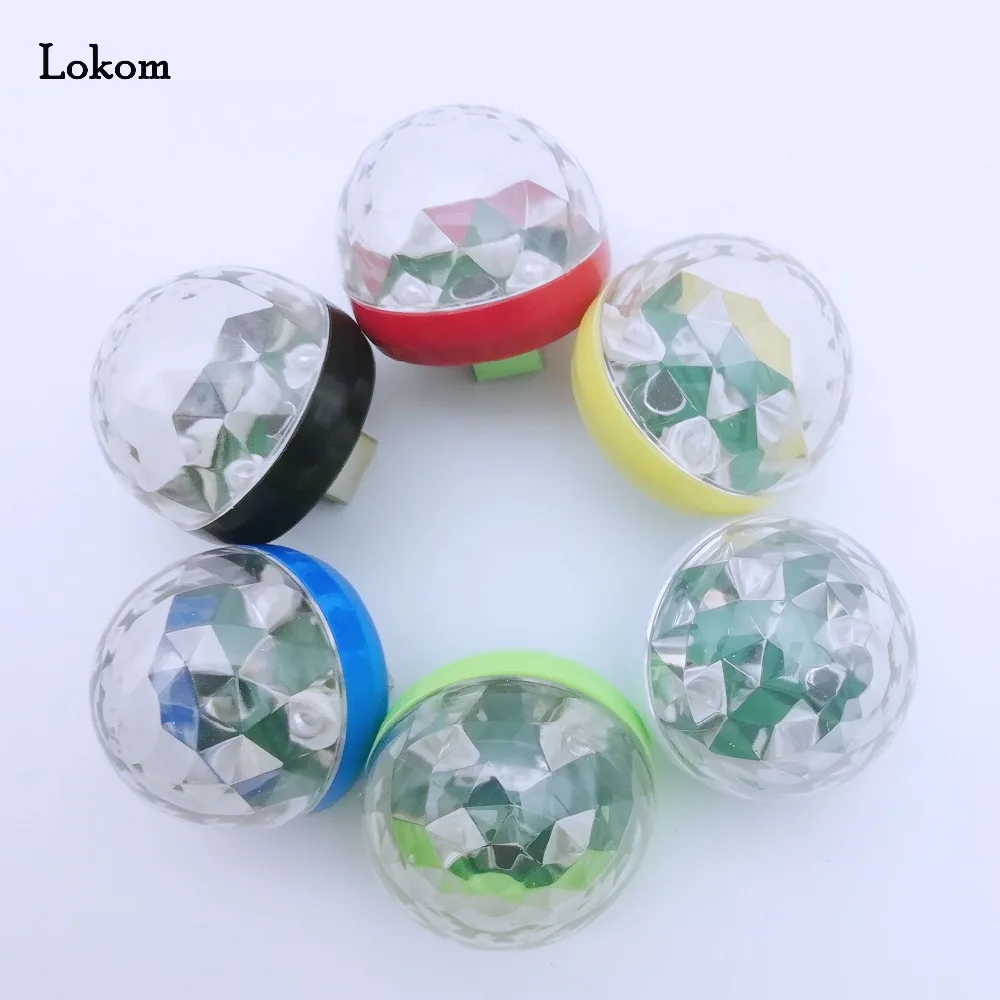 LED RGB Magic Bulb Mini Music Voice Control Color Changeable Disco DJ Lighting Show Holiday Party Funny Atmosphere USB for Phone