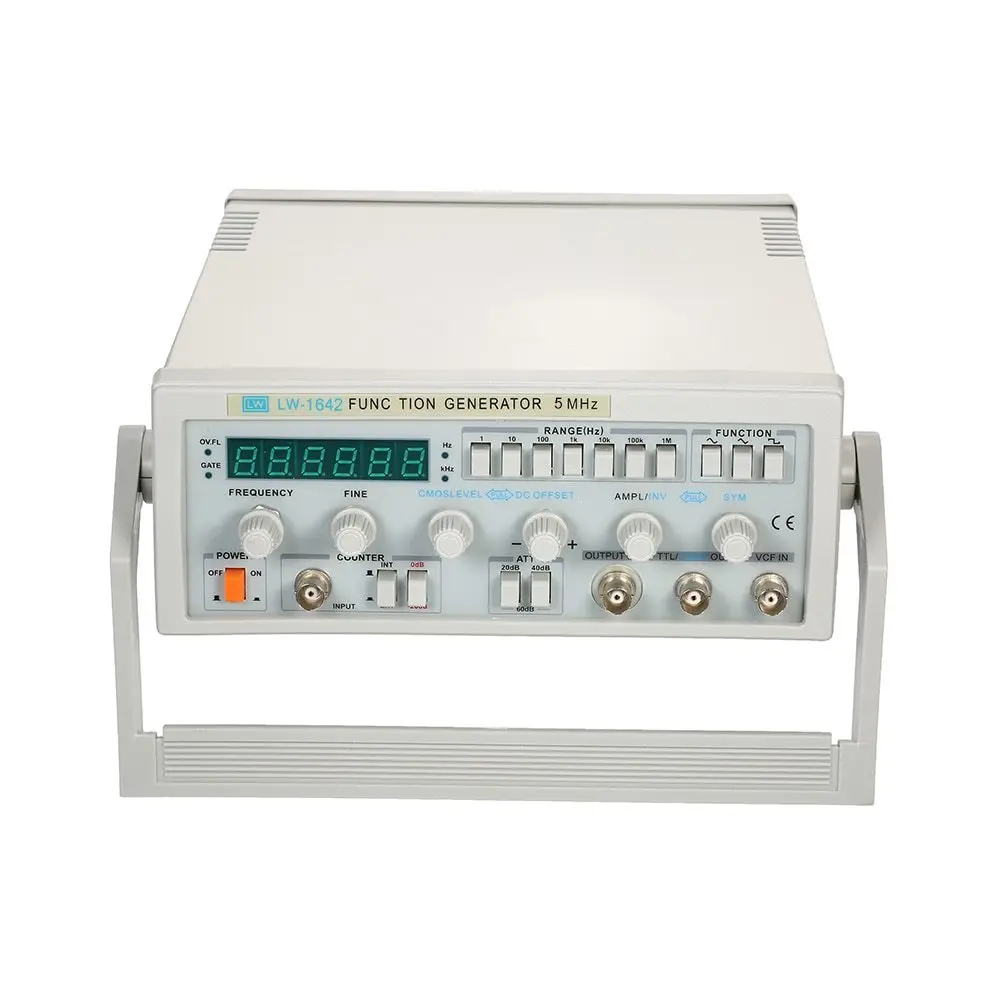 

Signal Generator Sine Wave Triangle Square Wave Ramp Function Pulse Generator Digital Signal Generators AC 220V LW-1642