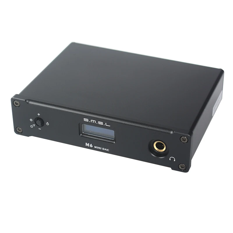 SMSL M6 Мини HiFi аудио декодер Усилители для наушников 32bit/384 кГц USB асинхронный ЦАП аудио Многофункциональный AMP ak4390ef CM6631A
