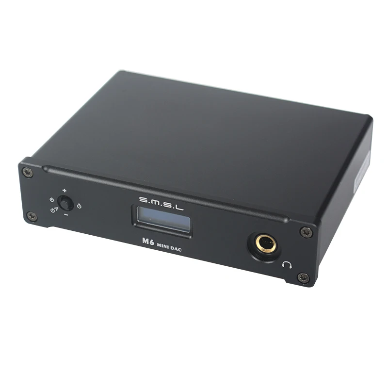 

SMSL M6 MINI HIFI Audio Decoder Headphone Amplifier 32Bit/384KHz USB Asynchronous DAC Audio Multifunction AMP AK4390EF CM6631A