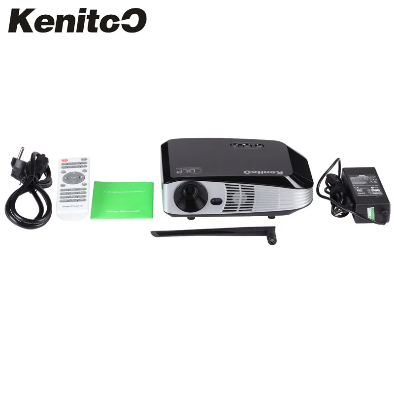 

Build-in Android 4.4 DLP Projector 4K 3D Projector 1280*800 Native Resolution 200Inches Screen Beamer Free Shipping