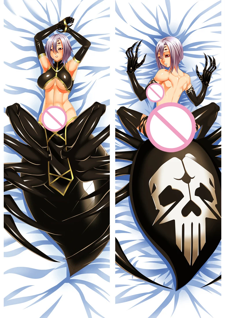 2017 August Аниме монстр мусумме не iru nichijou Miia Papi Centorea Mero Zombina Suu Подушка Dakimakura Обложка