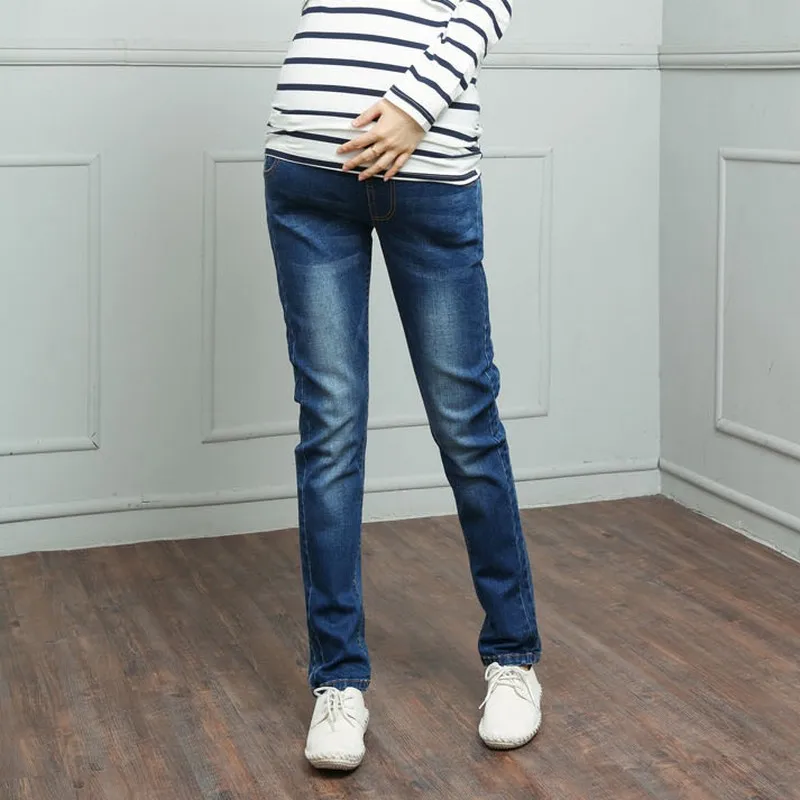 

Maternity Clothes Women Jeans Overall Trousers High Quality pregnancy Capris Maternity Pants For Pregnant Women Plus Size New
