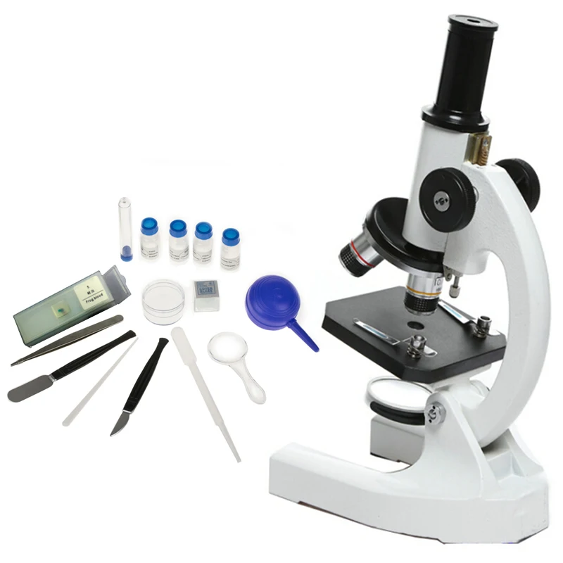 

Skydust Professional Biological Microscope 640X Students Entry level Biology Educational Monocular Microscope