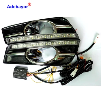 

1set special for Chevrolet Cruze High configuration DRL LED Daytime Running Light 10 LED chip without turn signal paragraph 10W