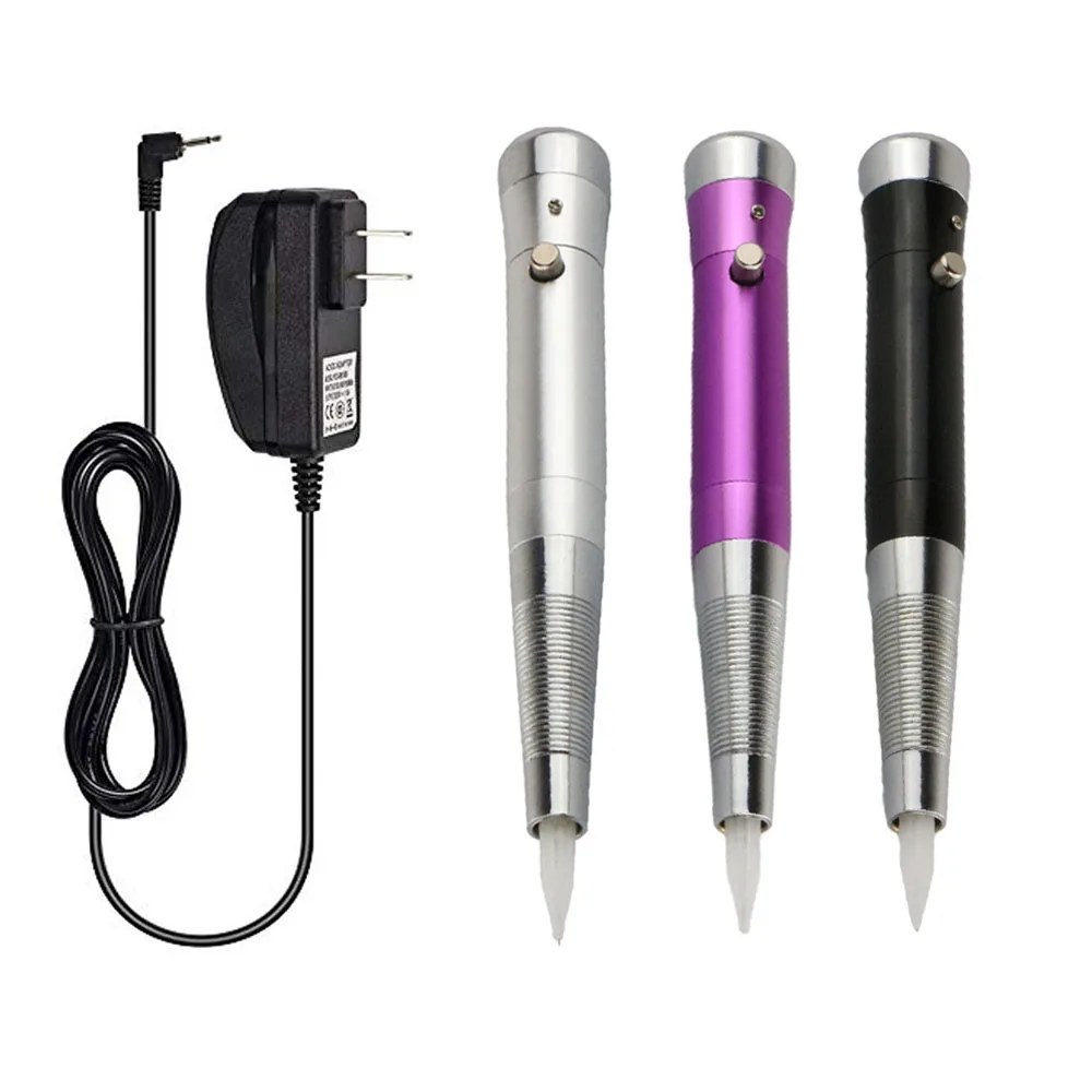 

New 3 Colors Electric Permanent Makeup Machine Eyebrow Tattoo Machine Pen For Eyebrows Forever Makeup U-PICK EU Or US Plug