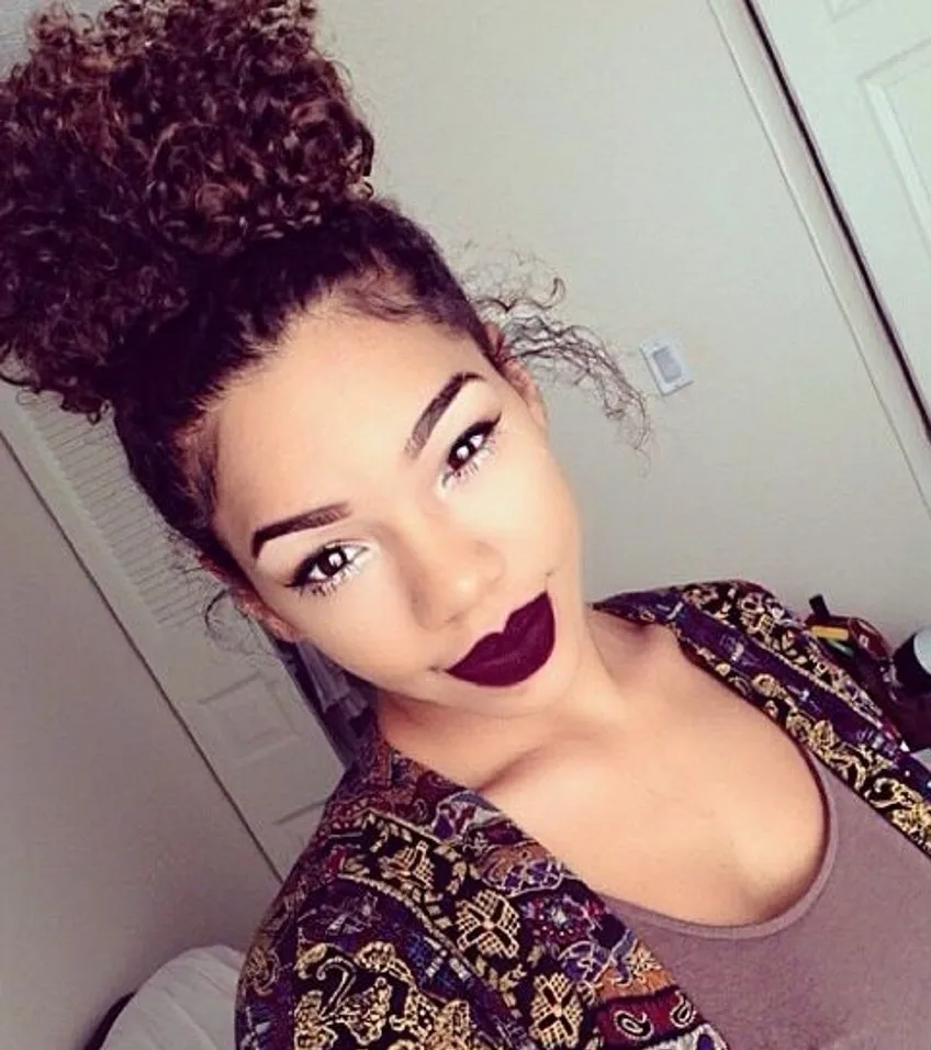 afro ponytail-3