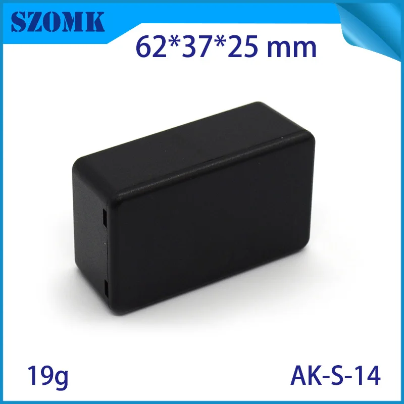 plastic enclosure for electronics control box szomk diy enclosure junction box plastic housing small abs instrument enclosure distribution box black plastic box enclosure electronics case   (2)
