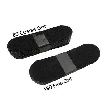 

80/180 Grit Replacement Files Sanding Sandpaper Foot-File-Replace Callus-Remover Pedicure Foot-Care-Tool Pro Scrubber 20pcs/lot