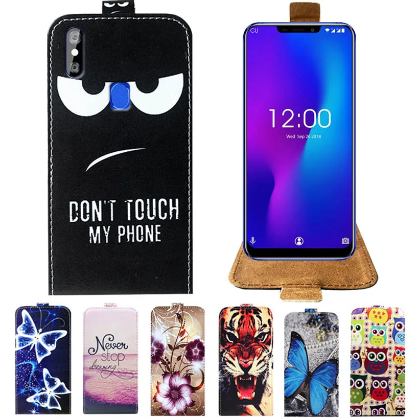 

For Oukitel U23 Case Newest Cartoon PU Leather Print Flip Case For Oukitel U23 Cover 6.18" Up Down Phone Case