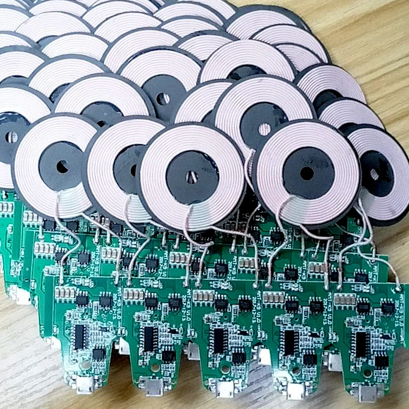 VEEAII Qi Беспроводное зарядное устройство Pcba печатная плата DIY USB для Sumsung S9 Зарядное