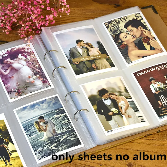 2018 new insert photo album additional sheets (only sheets no album)in