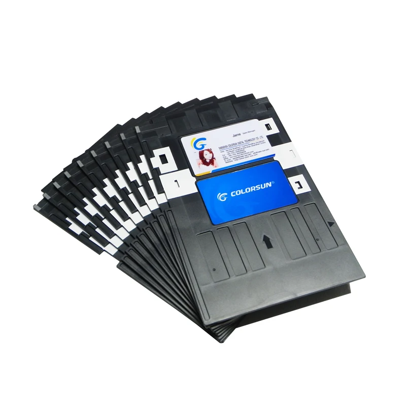 Пластиковая карточка для струйной печати из ПВХ epson p50 t60 R90 R330 R390 L800 L801|pvc id card tray|id