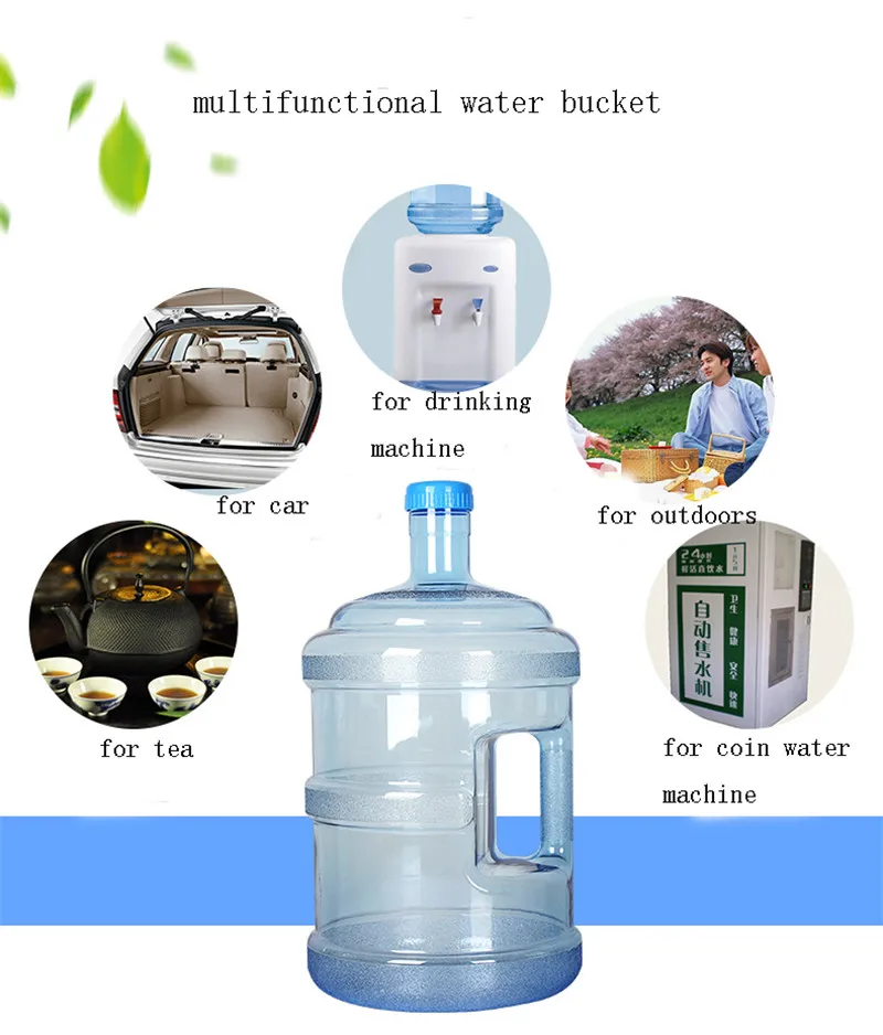 XMT-HOME Water Dispenser Pot 5L/7.5L/11.3L/15L - Outdoor Water Jug, Bucket, Container, Car Water Pot for Tea image 3
