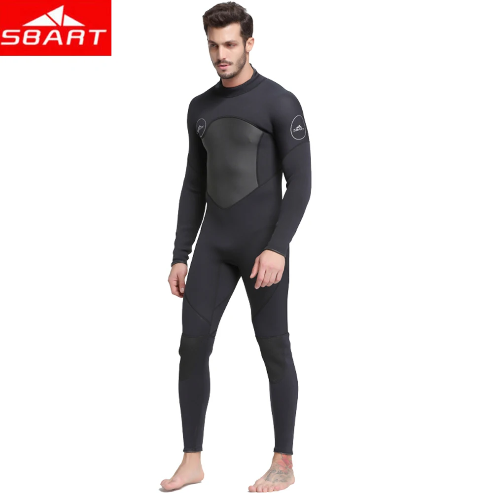 

2019 Sale Sbart Scuba Diving Wetsuit 3mm Suits Long Sleeve Neoprene Swimming Warm Keeping Snorkelling Surfing Wear Water Sports