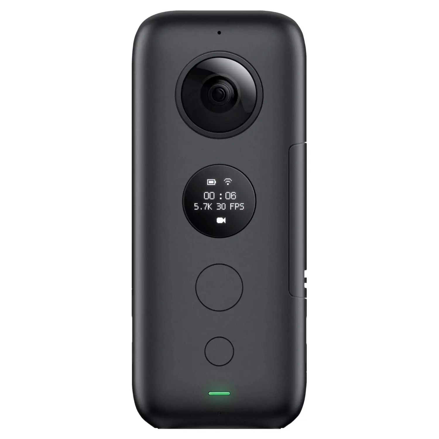 

ONE X 360 Action Camera 5.7K Video and 18MP Photos with Flowstate Stabilization Real Time WiFi Transfer