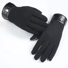 Женские и мужские зимние теплые перчатки, мужские кашемировые перчатки с полным пальцем для смартфона, женские перчатки, варежки, красивые