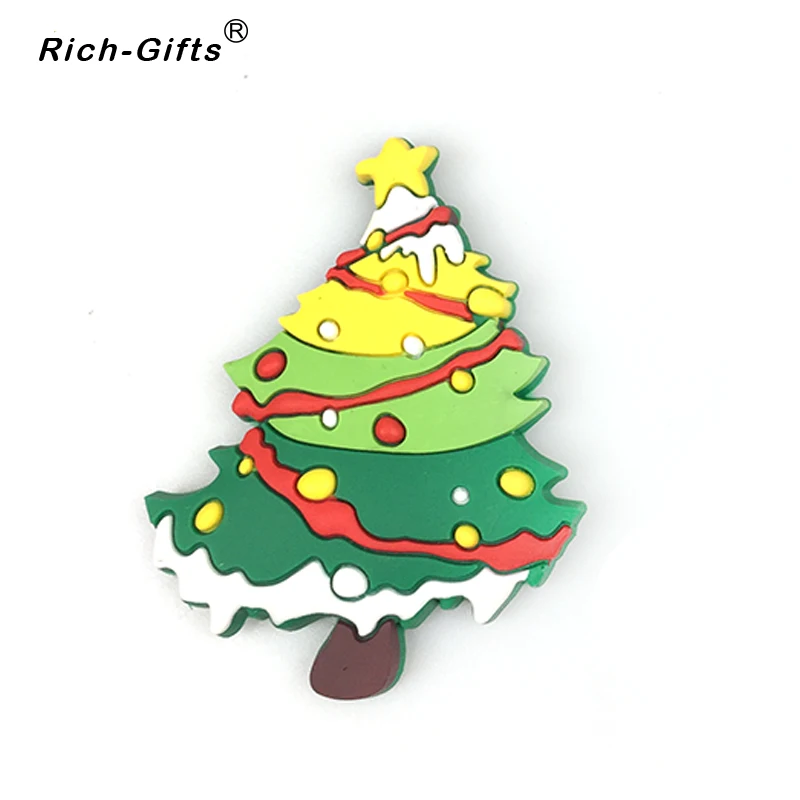 Счастливого Рождества магниты на холодильник подарки для детей украшения дома