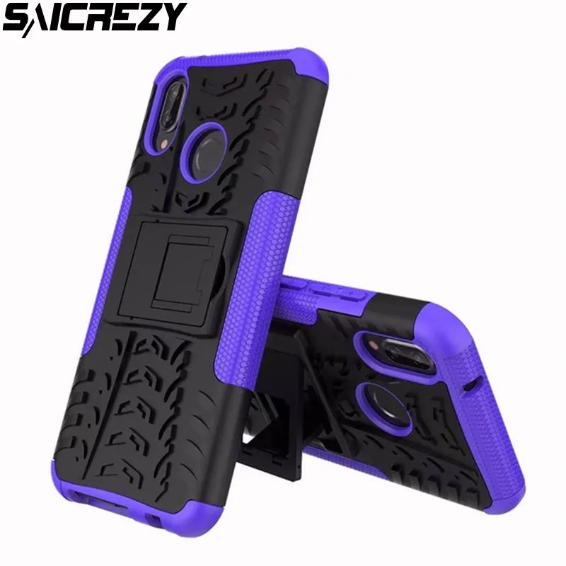 

For Huawei P20 Pro Y6II Mate 10 lite Honor 5A 9 lite V10 8 Pro V9 Nova 3E Tough Impact PC + Silicone Phone Case Armor Rubber