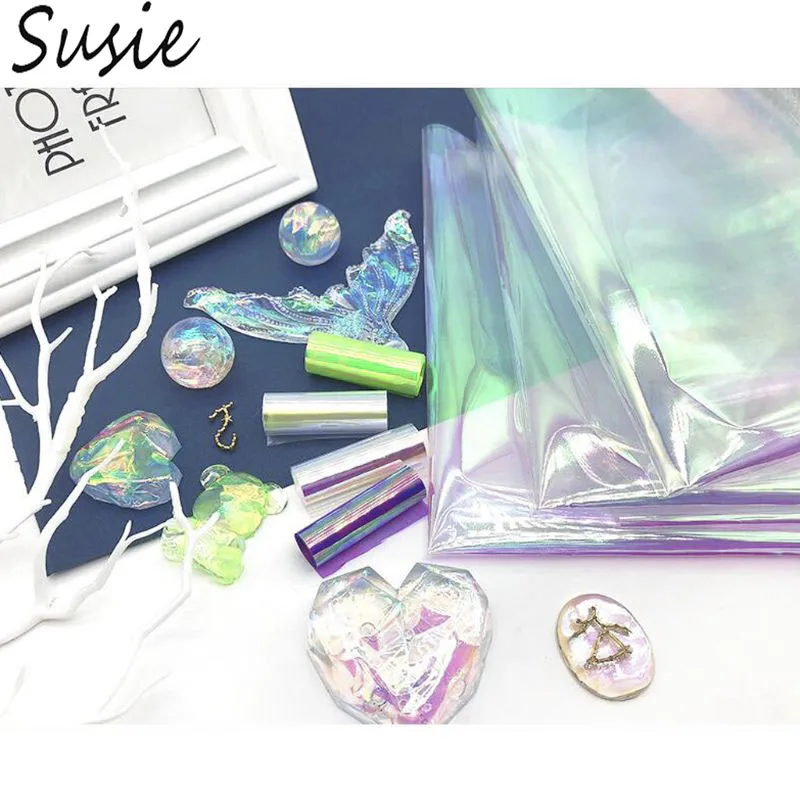 

Laser Aurora AB Effect Reflective Mirror Paper DIY Epoxy Resin Jewelry Fillings