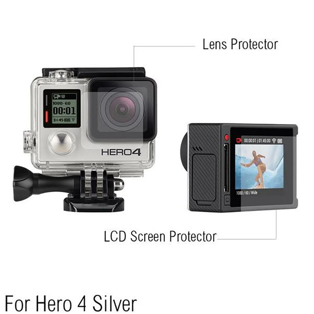 Защитная пленка Powstro для экшн Камеры Gopro Hero 7 6 5|Чехлы экшн-камер| |