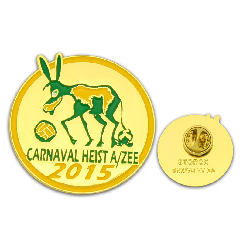 

Производитель, индивидуальный логотип животного, бейдж с покрытием, золотой бейдж, пряжка-бабочка