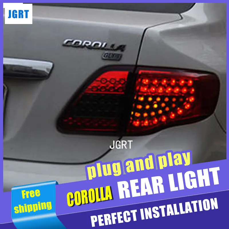 

Car Styling for Toyota Corolla Taillights 2011-2013 Altis LED Tail Lamp Altis Rear Lamp Fog Light For 1Pair ,4PCS