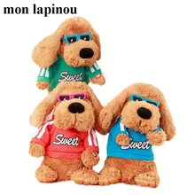 Mon lapinou электрическая плюшевая игрушка для собак, уши и руки могут двигаться, может спеть и танцовать, забавные игрушки для детей, подарок на день рождения