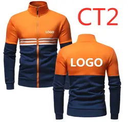CT2 Для мужчин's с принтовым дизайном и надписью «куртка с логотипом в стиле пэчворк Повседневное толстовки с капюшоном в стиле униформы